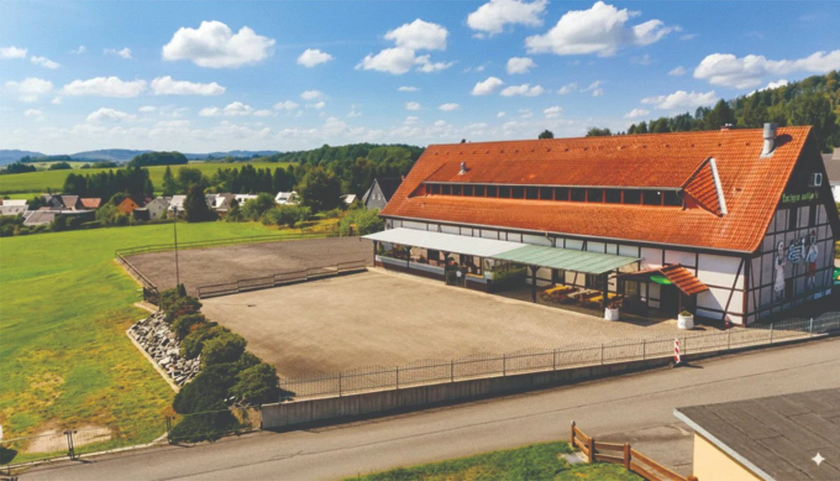 Sachsenlandhalle von außen