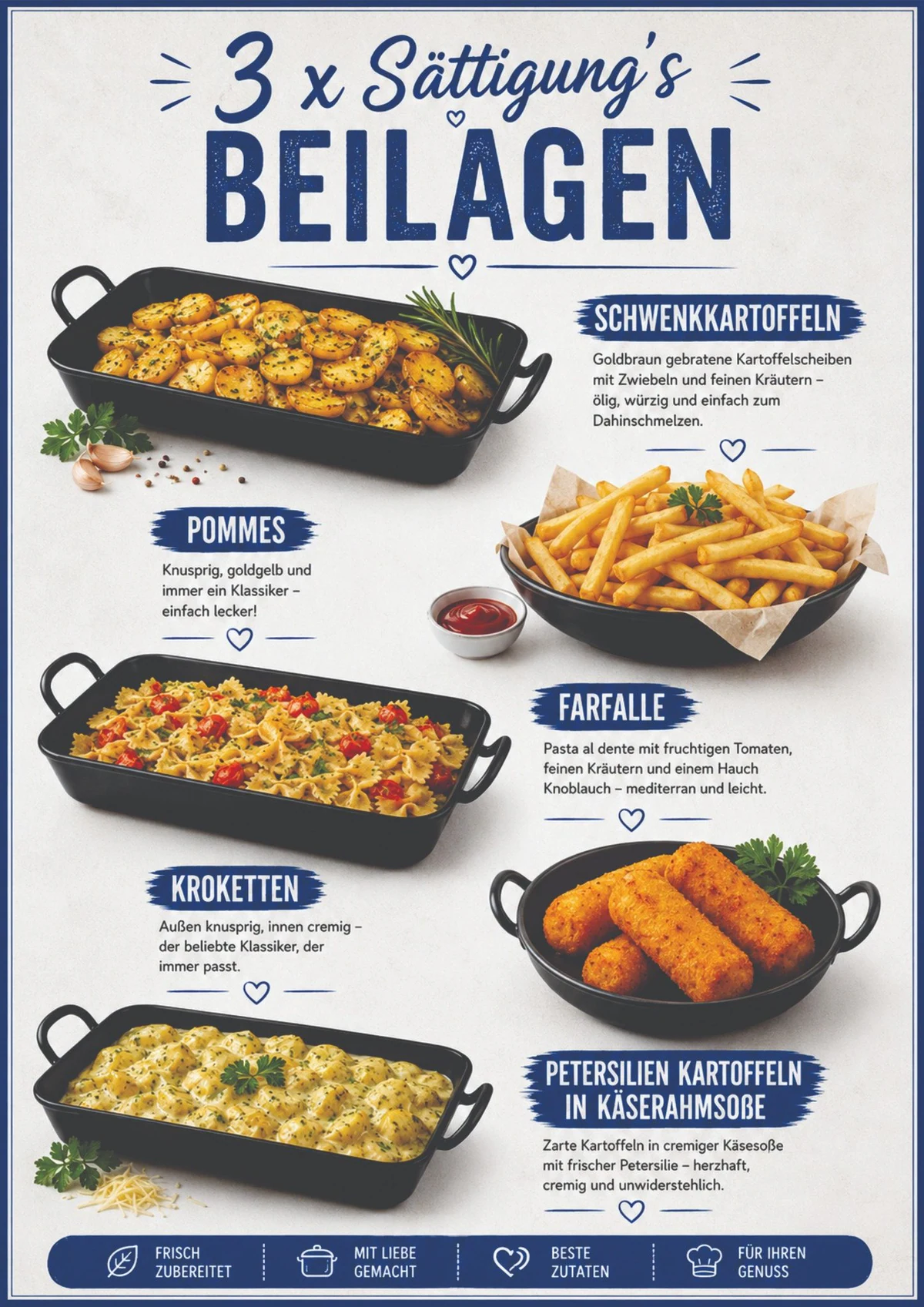 Sättigungsbeilagen