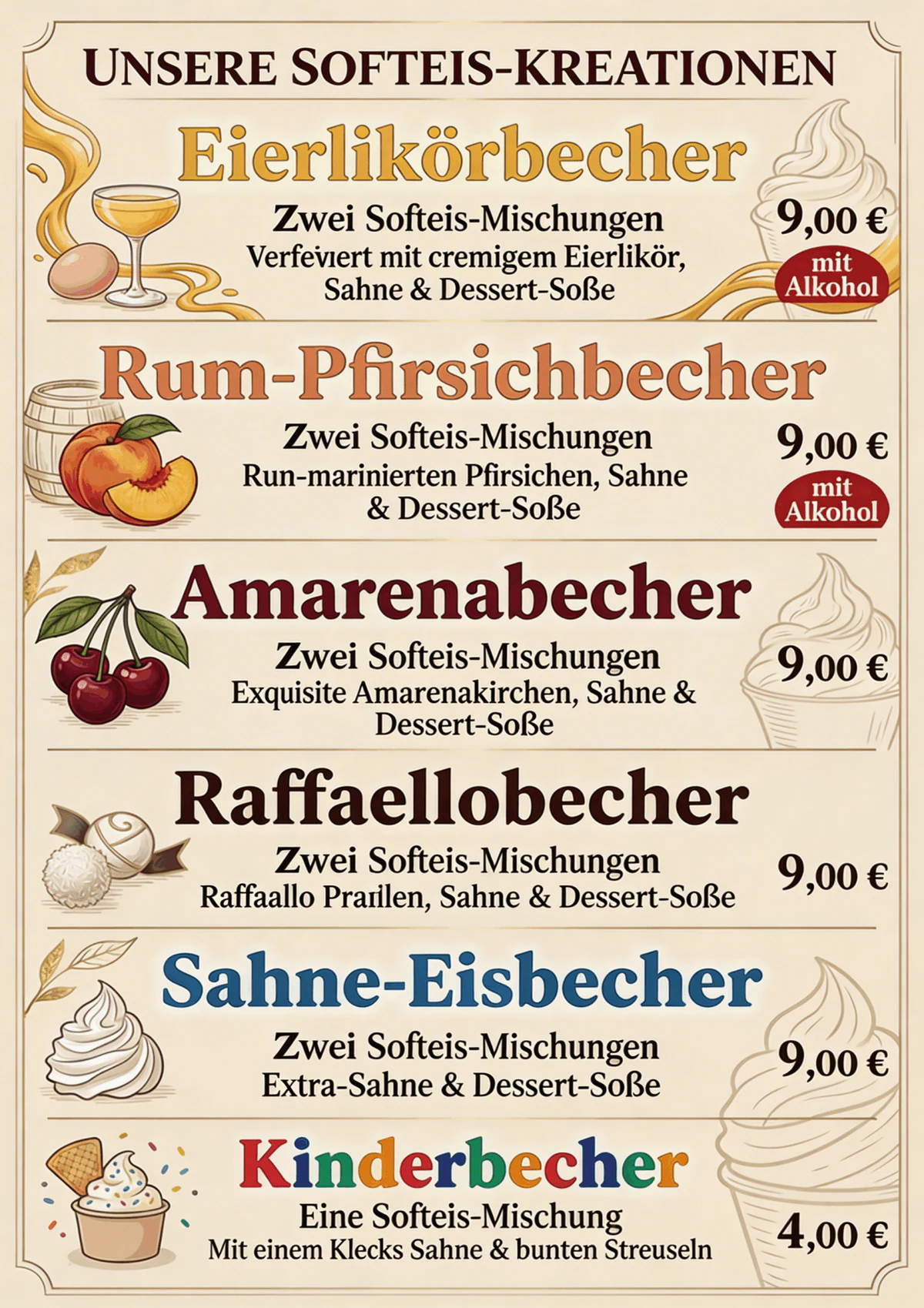 Eisbecher-Karte