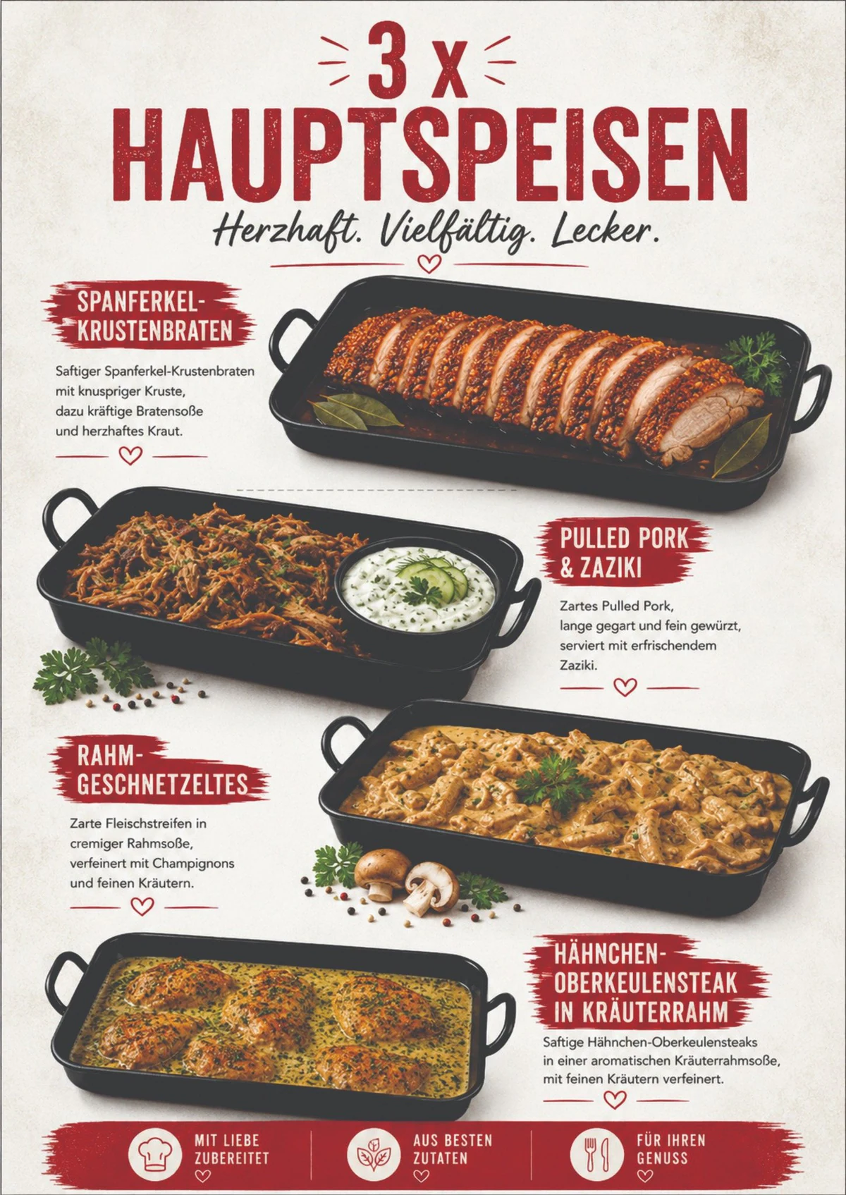 Weitere Hauptspeisen